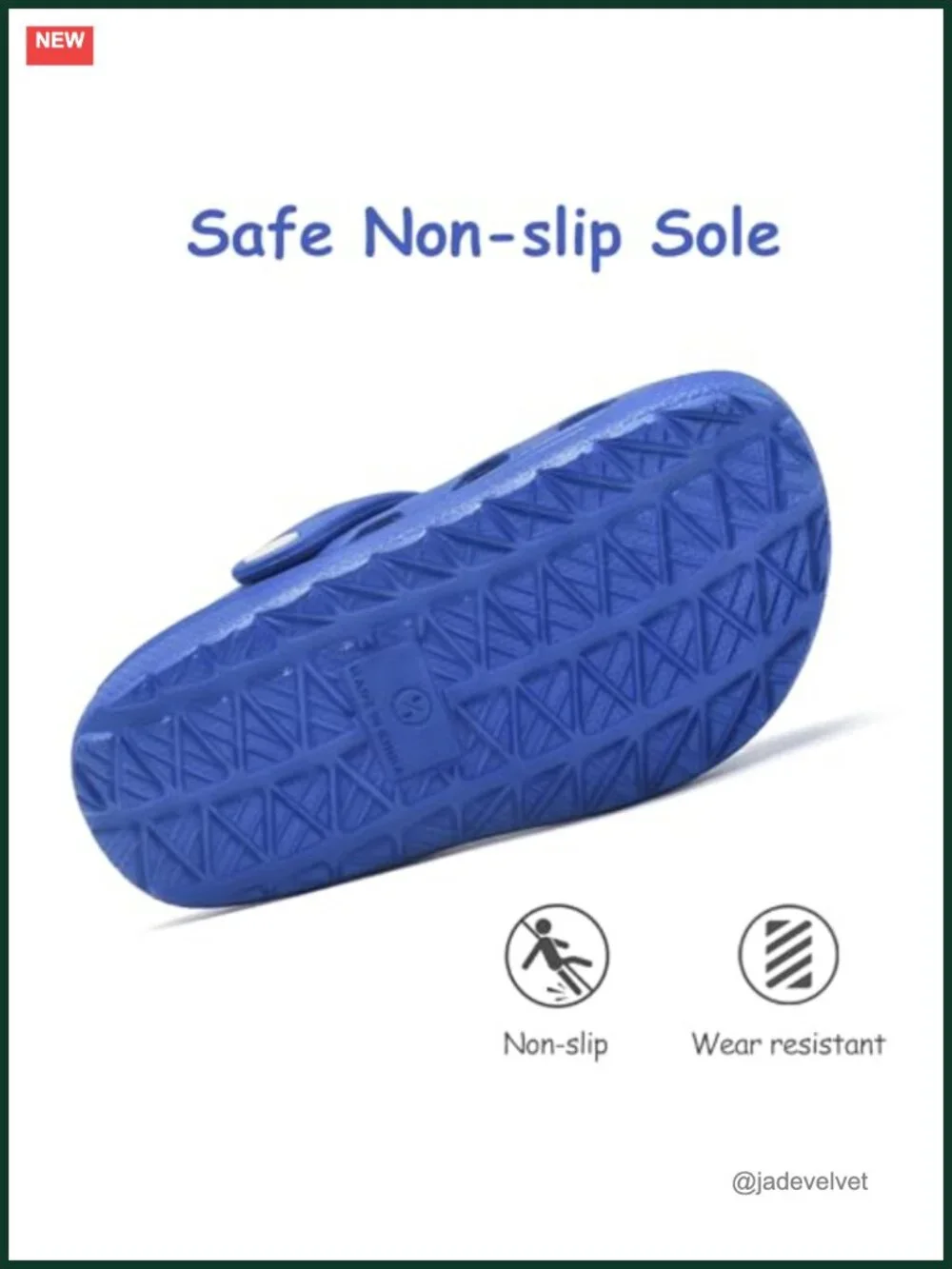Toddler Water Shoes Clogs Slip-On Slides for Beach Pool